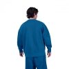 BLUZA FOX WORDMARK OVERSIZED FLEECE CREW TWILIGHT M